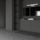 DEKORAT. STENSKA SVETILKA MILAGRO SPLASH KROM 40CM 8W LED ML5613