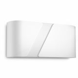 DEKORAT. STENSKA SVETILKA PHILIPS GAINSBORO 1X23W E27 33246/31/16 BELA