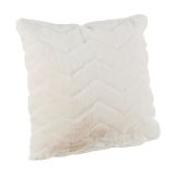 OKRASNI VZGLAVNIK BIZZOTTO DEKORATIVNA CHANTEL BELA 45X45 CM