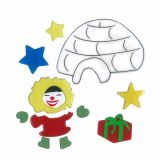 DEKORATIVNA NALEPKA STEUBER MAGIC GEL ESKIM SREDNJI