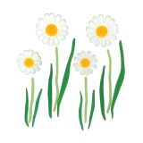 DEKORATIVNA NALEPKA STEUBER MAGIC GEL ŠTIRI MARJETICE VELIKI