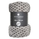 DEKORATIVNA ODEJA ATMOSPHERE 150X125 CM, OKER, OTTOMAN