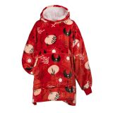 DEKORATIVNA ODEJA SVILANIT HOODIE ODRASLI BREEZE&NOGAVICE