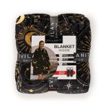 DEKORATIVNA ODEJA SVILANIT HOODIE ODRASLI GALAXY&NOGAVICE