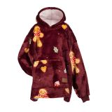 DEKORATIVNA ODEJA SVILANIT HOODIE OTROŠKI XMAS COOKIE&NOGAVICE