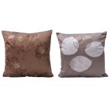 OKRASNI VZGLAVNIK DEKORATIVNA,ODTIS CEKINOV 45X45 CM, BORDO ALI RJAVA