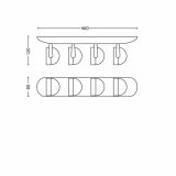 DEKORATIVNI LED REFLEKTOR PHILIPS DYNA 4X3W LED 53234/31/16 BELA