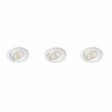 DEKORATIVNI LED REFLEKTOR PHILIPS ELLIPSE 3X3W LED 59030/31/16 BELA