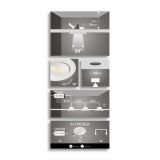 DEKORATIVNI LED REFLEKTOR PHILIPS ELLIPSE 3X3W LED 59030/31/16 BELA