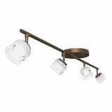 DEKORATIVNI LED REFLEKTOR PHILIPS FREMONT 4X4W LED 53334/06/16 BRONASTA