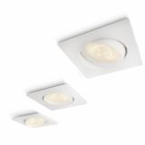 DEKORATIVNI LED REFLEKTOR PHILIPS GALILEO 3X3W LED 59080/31/16 BELA