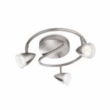 DEKORATIVNI LED REFLEKTOR PHILIPS MAPLE 3X3W LED 53219/17/16 NIKELJ