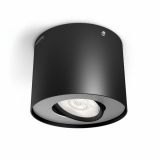 DEKORATIVNI LED REFLEKTOR PHILIPS PHASE 1X4.5W LED 53300/30/16 ČRN