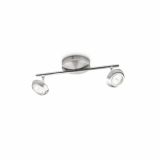 DEKORATIVNI LED REFLEKTOR PHILIPS SEPIA 2X3W LED 57172/17/16 NIKELJ