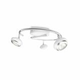 DEKORATIVNI LED REFLEKTOR PHILIPS SEPIA 3X3W LED 57179/31/16 BELA