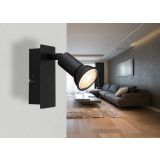 DEKORATIVNI REFLEKTOR DREW 1XGU10, ČRN ČRN