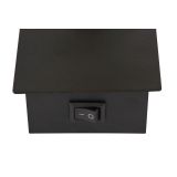 DEKORATIVNI REFLEKTOR DREW 1XGU10, ČRN ČRN