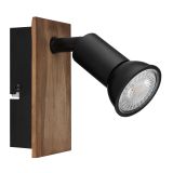 DEKORATIVNI REFLEKTOR DREW 1XGU10 LES / ČRN