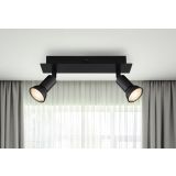 DEKORATIVNI REFLEKTOR DREW 2XGU10, ČRN ČRN