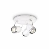 DEKORATIVNI REFLEKTOR PHILIPS BALSA 3X35W GU10 56483/31/16 BELA