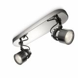 DEKORATIVNI REFLEKTOR PHILIPS FINISH 2X35W GU10 56442/11/16 KROM