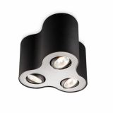 DEKORATIVNI REFLEKTOR PHILIPS PILLAR 3X35W GU10 56333/30/16 ČRNA