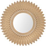 DEKORATIVNO OGLEDALO EH 50 CM Z ZLATIM OKVIRJEM