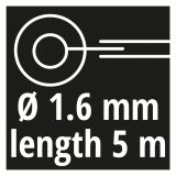 DEL ZA KOSILNICO EINHELL GLAVA Z NITKO GE-CT18/28 1.6 MM