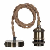 DEL ZA SVETILKO ESTO ANTIK KABEL Z OKOVOM MESING VRV