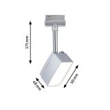 DEL ZA SVETILKO URAIL SPOT PEDAL 1X5W MAT KROM