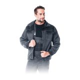 DELOVNA JAKNA REIS MULTIMASTER ŠT.L SIVO / ČRNA