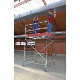 ALU VEČNAMENSKI ODER KRAUSE DELOVNA VIŠINA 4.40 M PREMIČNI SERIJA 50 FL