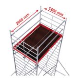 ALU VEČNAMENSKI ODER KRAUSE DELOVNA VIŠINA 8.3 M