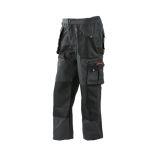 DELOVNE HLAČE ALBATROS DO PASU ALLROUNDER ŠT.XS SIVO/ČRNE