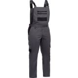 DELOVNE HLAČE BISLEY OLIVER BIB & BRACE FARMER SIVO / ČRNA ŠT. 50 R