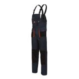 DELOVNE HLAČE SARA KING FARMER ŠT. 3XL GRAFIT / ORANŽNA