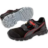DELOVNI SANDALI PUMA AVIAT LOW S1PL ESD FO SR ČRNO-RDEČ ŠT.:41