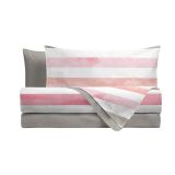 POSTELJNINA AMO LA CASA DEMETRA 140X200/60X80 CM KORAL ROZA