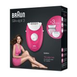 DEPILATOR BRAUN SILK-EPIL 3-3410