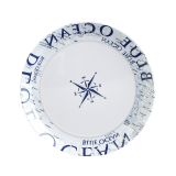 KAMP JEDILNI PRIBOR BRUNNER DESERTNI KROŽNIK BLUE OCEAN FI 20 CM