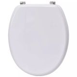 DESKA ZA WC ŠKOLJKO GEPARD SANITARY TENDANCE MDF Z INOX ŠARNIRJI