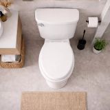 DESKA ZA WC ŠKOLJKO GEPARD SANITARY TENDANCE MDF Z INOX ŠARNIRJI