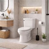DESKA ZA WC ŠKOLJKO GEPARD SANITARY TENDANCE MDF Z INOX ŠARNIRJI