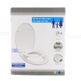 DESKA ZA WC ŠKOLJKO TENDANCE Z INTEGRIRANIM OTROŠKIM NASTAVKOM PP, SC, BELA