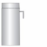 DIMNIŠKI PRIKLJUČEK ASADA CEV FI 130X500 MM Z ZAPIRALOM