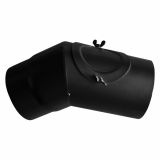 DIMNIŠKI PRIKLJUČEK ASADA KOLENO FI 150/45 S ČISTILNIMI VRATCI