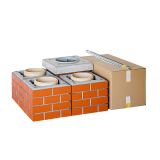 DIMNIŠKI SET SCHIEDEL UNI PLUS FINAL SET 18 RDEČ, 1.33 M