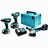 SET LXT IN KOTNI BRUSILNIK MAKITA DLX2127