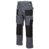 DELOVNE HLAČE SARA ROCKY DO PASU ŠT. M SIVO / ČRNE