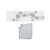 DODATEK ZA LED TRAK PROFILE DUO 90° KOTNI EL. PAK/2